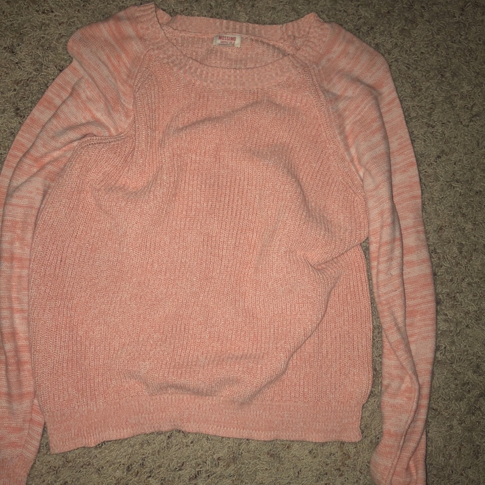 Peach sweater